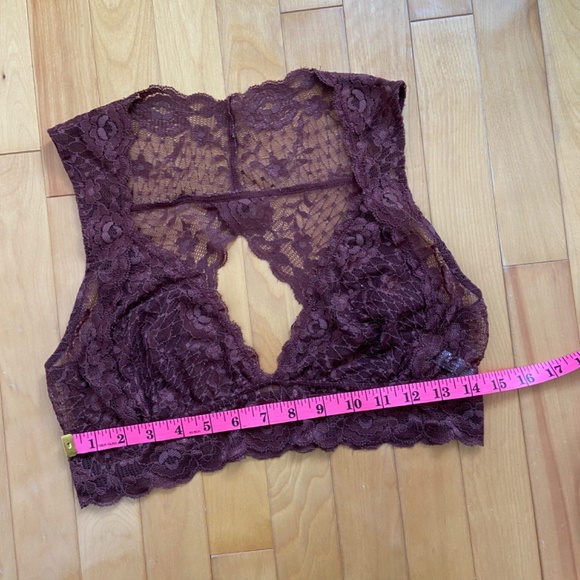 Intimately Free People Lace Bralette Size xs - Picture 7 of 8